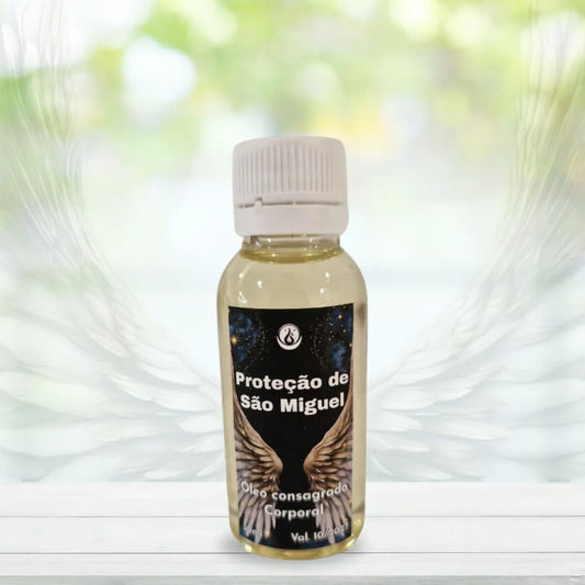 Óleo consagrado Proteção de São Miguel Arcanjo
