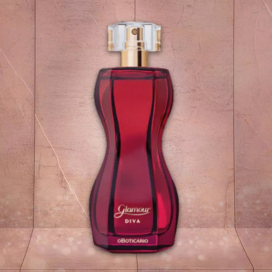Perfume Mulheres Glamour Diva Eau de Toilette Boticário 75ml