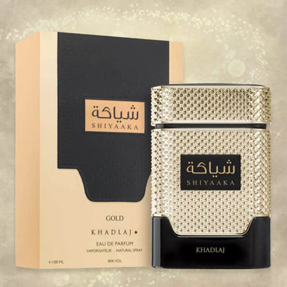 Perfume Khadlaj Shiyaaka Gold eau de parfum unissexo