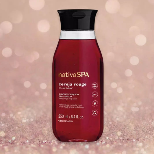 Sabonete Líquido Perfumado Nativa Spa Cereja Rouge 250ml