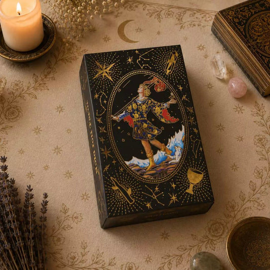 Tarot Holográfico de Ouro