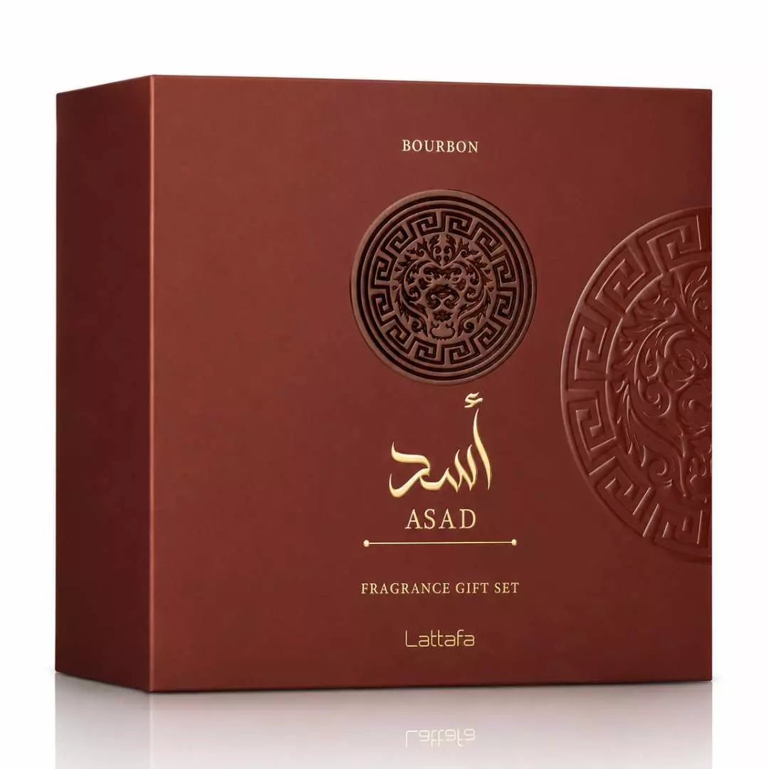 Asad Bourbon Gift Set Lattafa