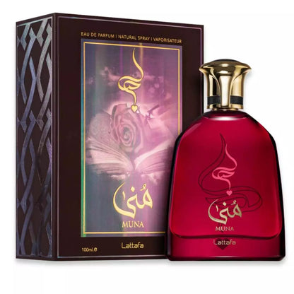 Decante 5ml Lattafa Mulheres Muna EDP